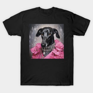 Black Greyhound T-Shirt